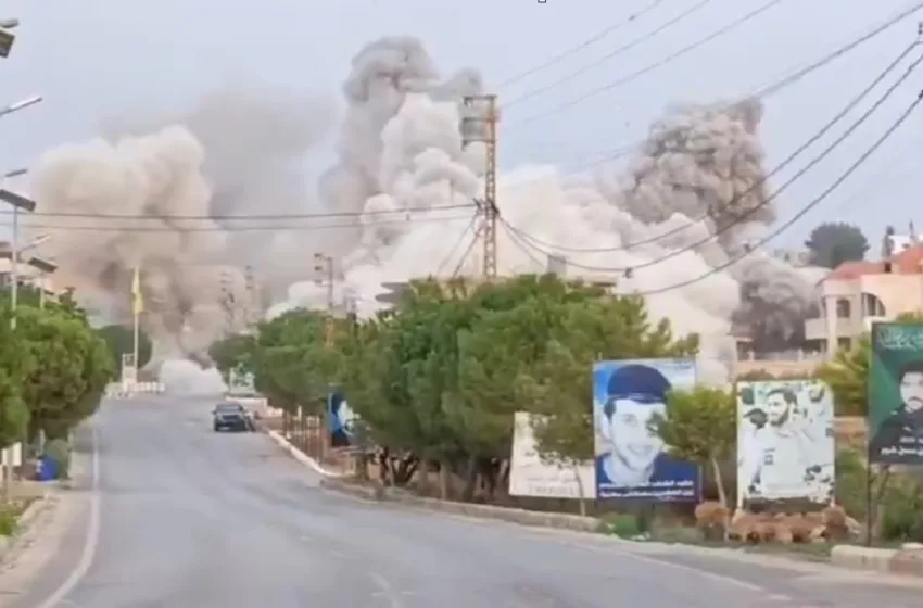  Σφοδρή  ισραηλινή επίθεση στον Λίβανο με στόχο τη Χεζμπολάχ (vid)