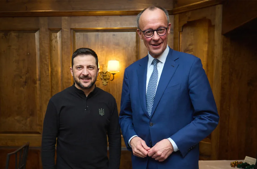  Μερτς σε Ζελένσκι: Περιόρισε τη μαζική μετανάστευση νεαρών Ουκρανών στη Γερμανία