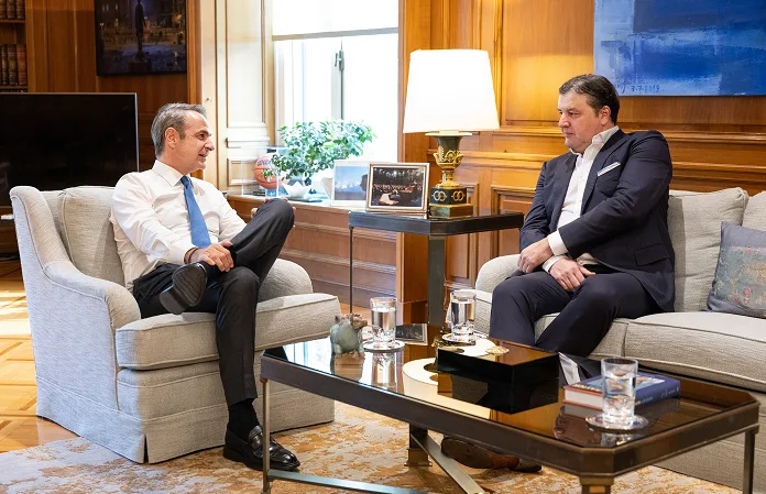  Συνάντηση του πρωθυπουργού με τον πρόεδρο της Euroleague