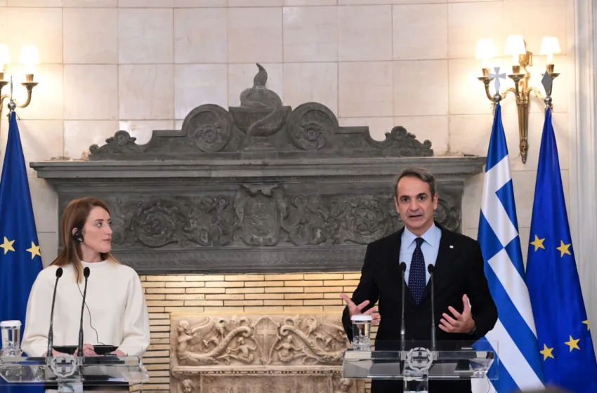  LIVE Η συνέντευξη Τύπου Μητσοτάκη – Μέτσολα μετά τη συνάντηση στο Μαξίμου