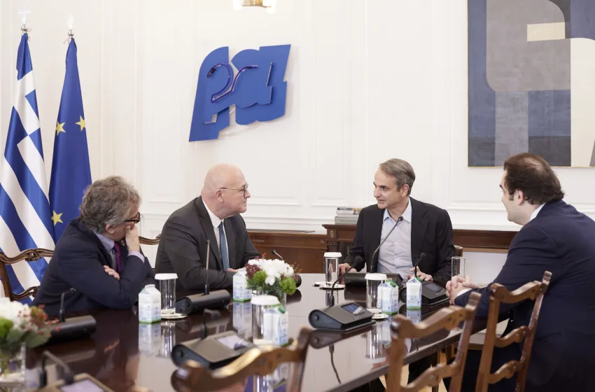  Μητσοτάκης: Συναντήθηκε με τον Πρόεδρο και CEO της Euronext