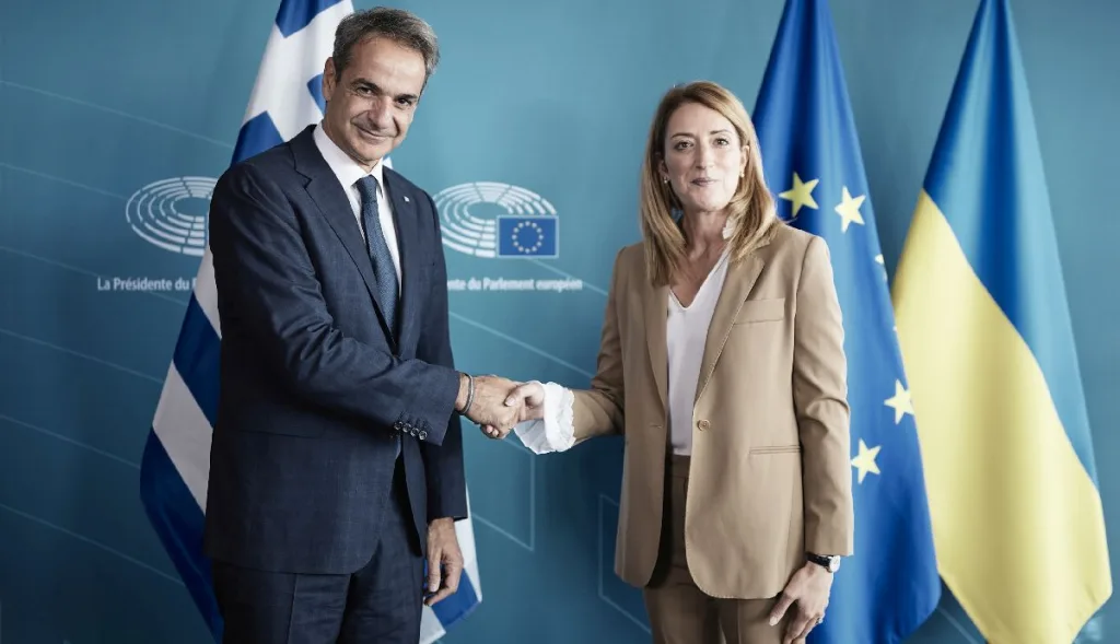 mitsotakis metsola