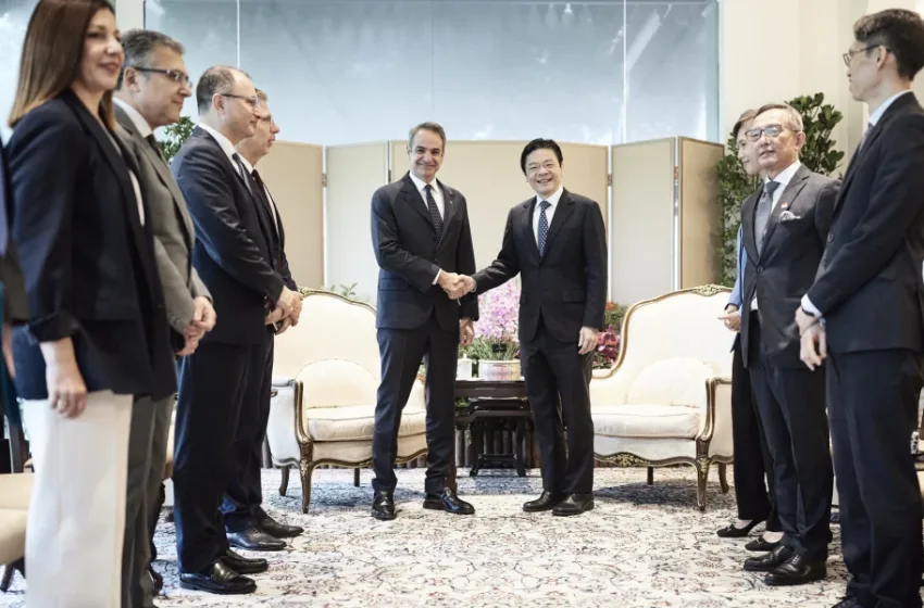  Στη Σιγκαπούρη ο Μητσοτάκης: Στο επίκεντρο ο ρόλος της Ελλάδας ως ενεργειακός κόμβος