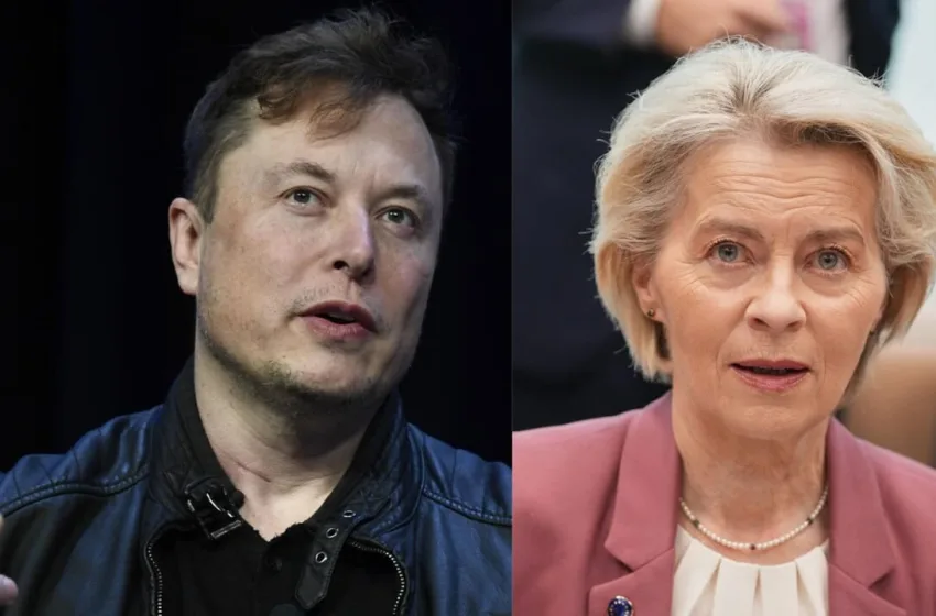  Επίθεση Μασκ σε φον ντερ Λάιεν: Πρέπει να εκλέγεται, όχι να διορίζεται