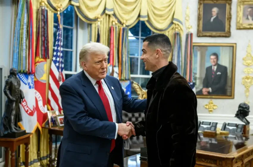  Στον Λευκό Οίκο ο Κριστιάνο Ρονάλντο – Συνάντηση με τον Ντόναλντ Τραμπ (vid)