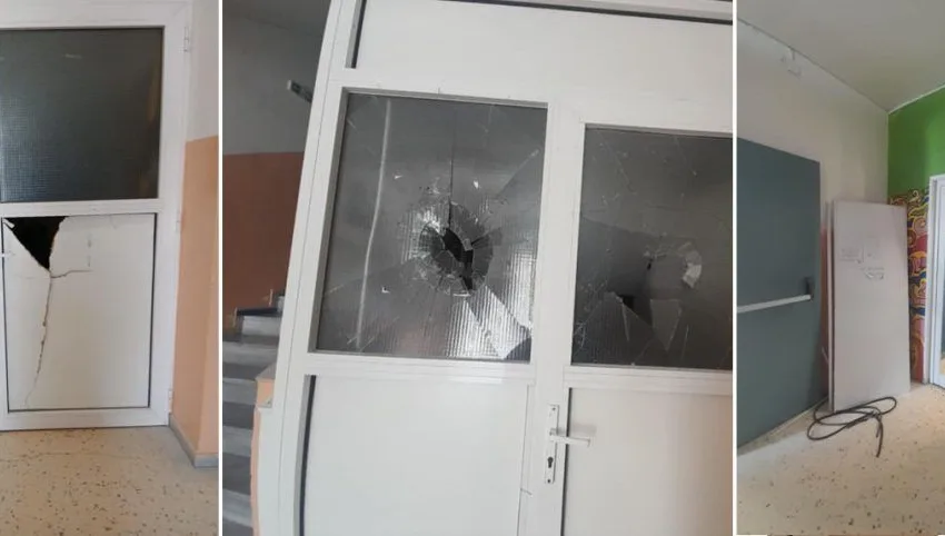  Θεσσαλονίκη: Βανδάλισαν σχολεία του Δ. Καλαμαριάς