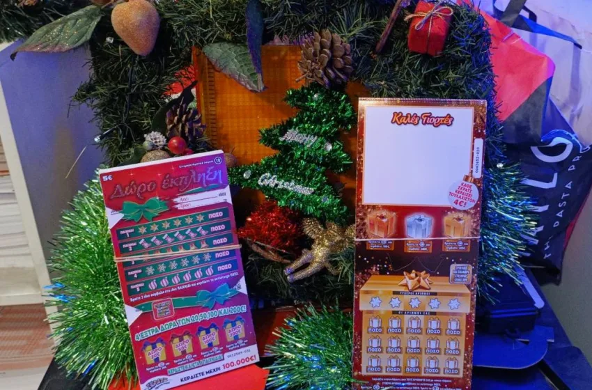  Το ΣΚΡΑΤΣ στον ρυθμό των Χριστουγέννων – Νέοι εορταστικοί λαχνοί με πολλές ευκαιρίες για κέρδη και ειδική περιοχή για ευχές