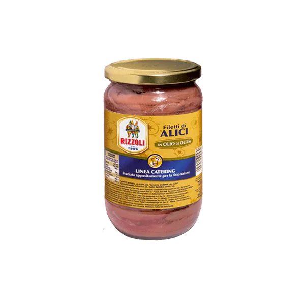 6671 Sardellenfilets Sonnenblumenoel 720g Rizzoli