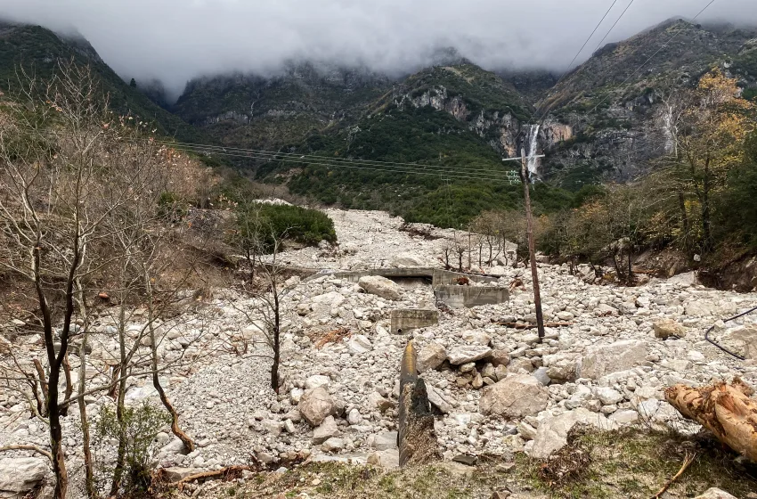  Τζουμέρκα: Πρωτοφανή ύψη βροχής- Πάνω από 1μ. νερού μέσα σε έναν μήνα