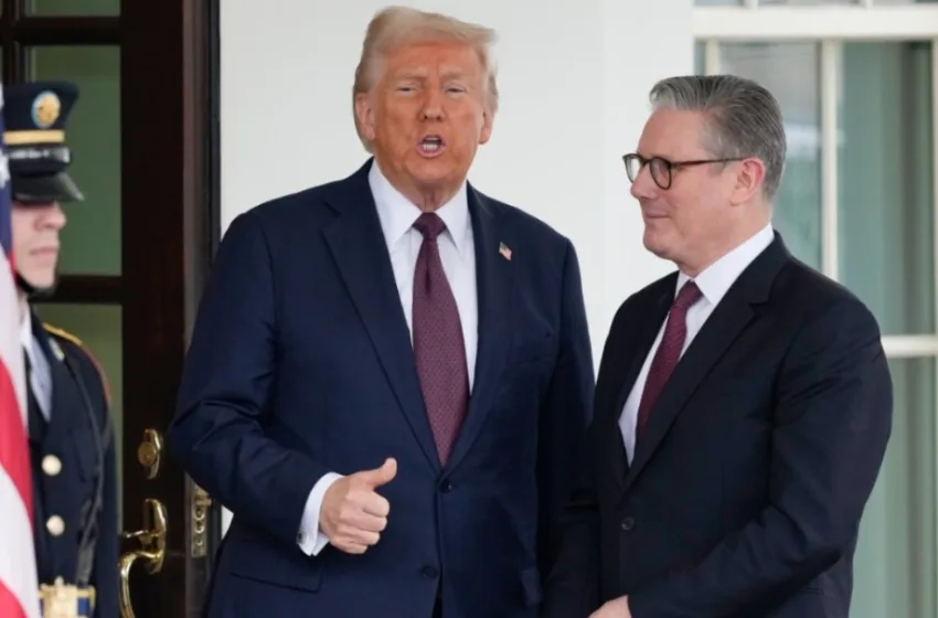  Τηλεφωνική επικοινωνία Στάρμερ-Τραμπ για τον πόλεμο στην Ουκρανία