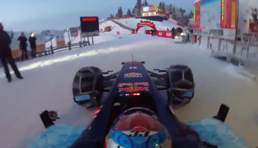  Ο Φερστάπεν οδήγησε στο χιόνι τη Red Bull- Εικόνες που κόβουν την ανάσα (vid)