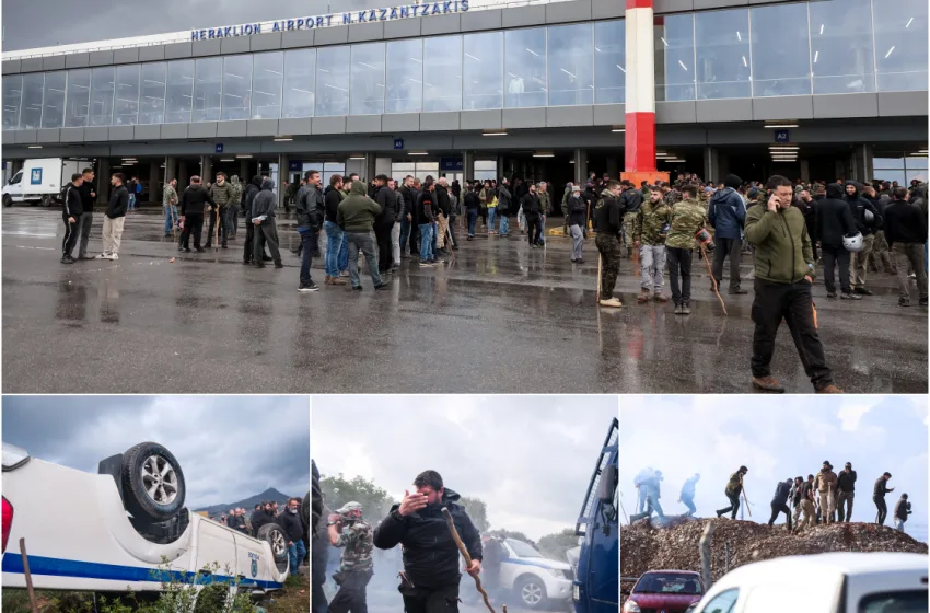  Αγρότες: Αποφάσεις για το αεροδρόμιο στο Ηράκλειο-Άνοιξε στα Χανιά-Βαριά δικογραφία σε αγρότες- Όλα τα μπλόκα