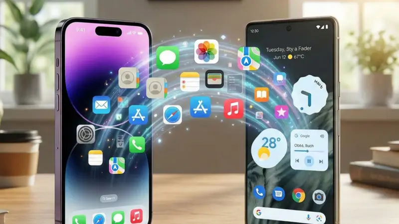  Apple και Google λανσάρουν εύκολο “switch” από iPhone σε Android