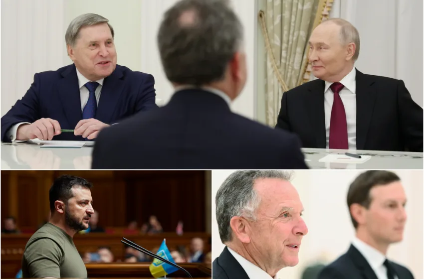  Συνάντηση Γουίτκοφ-Κουσνέρ-Ζελένσκι μετά τις συνομιλίες με Πούτιν- “Αγκάθι” το εδαφικό