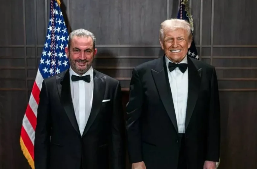  Συνάντηση του Ντόναλντ Τραμπ με τον Αλέξανδρο Εξάρχου στο Kennedy Center στην Ουάσιγκτον