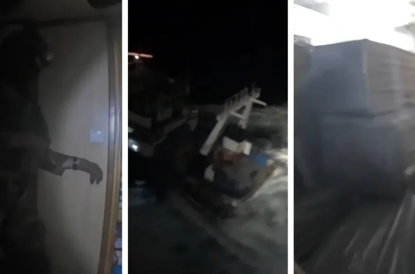  Βίντεο από την επιχείρηση του Γαλλικού Ναυτικού στο πλοίο του “Έλληνα Εσκομπάρ”