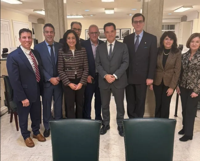  Γεωργιάδης: Επισκέφθηκε νοσοκομεία σε Αστόρια και Μανχάταν