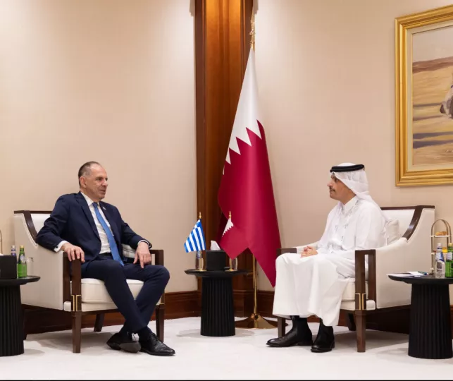  Γεραπετρίτης: Συνάντηση με τον πρωθυπουργό του Κατάρ στη Ντόχα-Στο επίκεντρο οι διμερείς σχέσεις