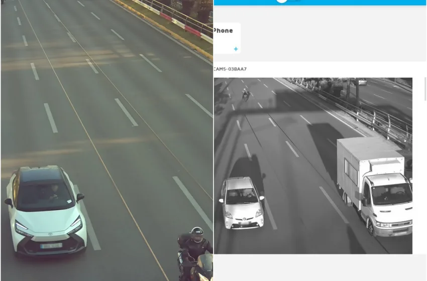  Κάμερες κυκλοφορίας AI: Μία μόνο κατέγραψε πάνω από 1000 παραβάσεις- Πού έχουν τοποθετηθεί