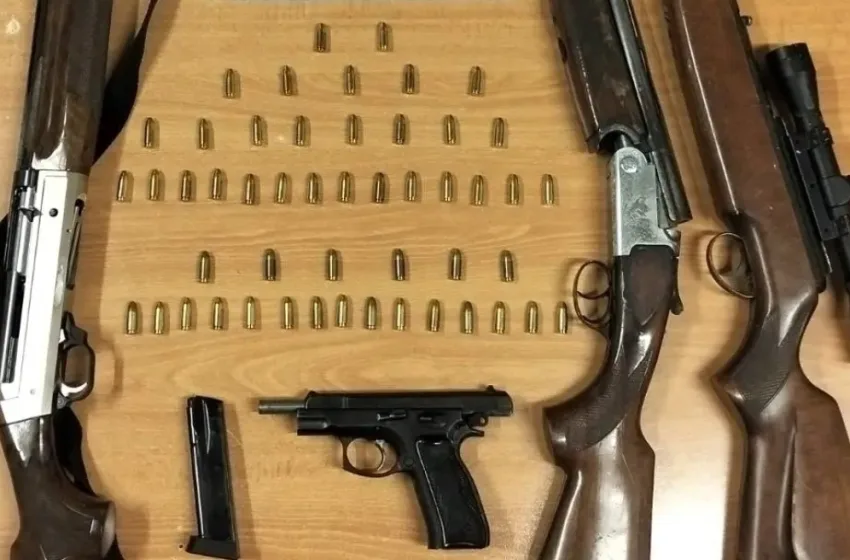  Άνω Λιόσια: Βρέθηκαν όπλα σε έφοδο της Αστυνομίας σε σπίτι