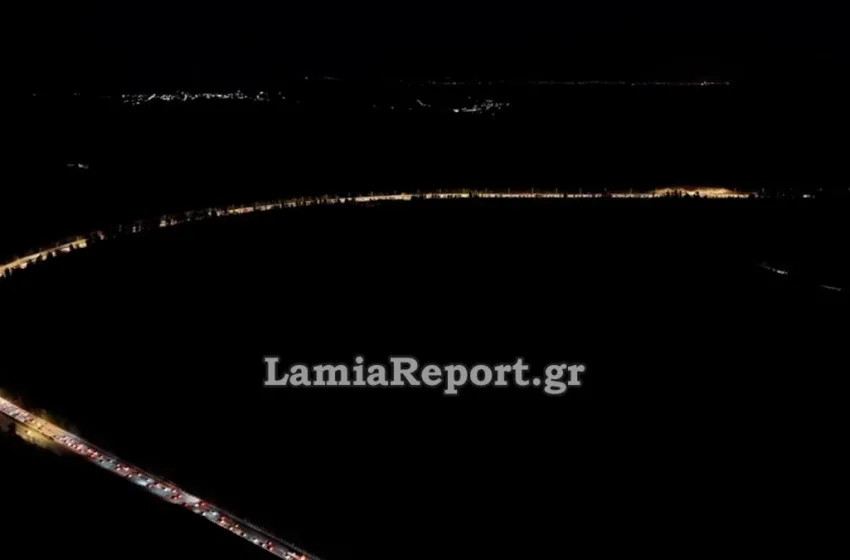  Αδιανόητη ταλαιπωρία για τους εκδρομείς: Μποτιλιάρισμα 10 χλμ στο Μαρτίνο, σημειωτόν στο Κάστρο (vid)