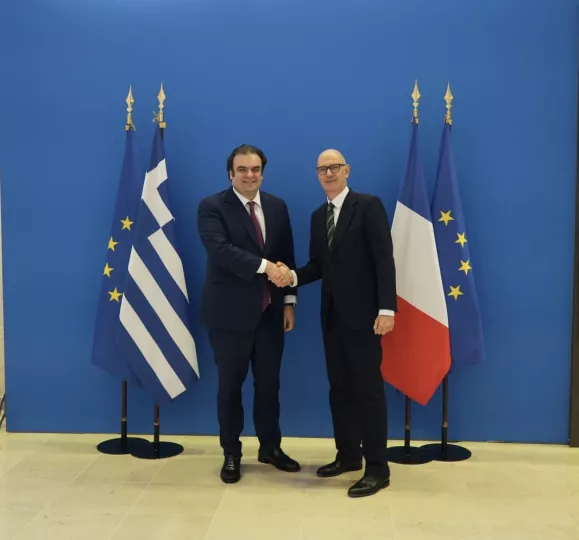  Συνάντηση Πιερρακάκη με τον Γάλλο ομόλογό του για την ενίσχυση της ευρωπαϊκής ανταγωνιστικότητας