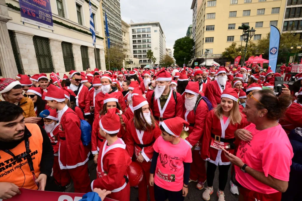 santa run