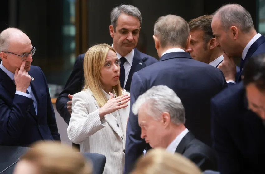  Ολονύχτιο θρίλερ στη Σύνοδο Κορυφής για τη χρηματοδότηση της Ουκρανίας με δεσμευμένα ρωσικά κεφάλαια