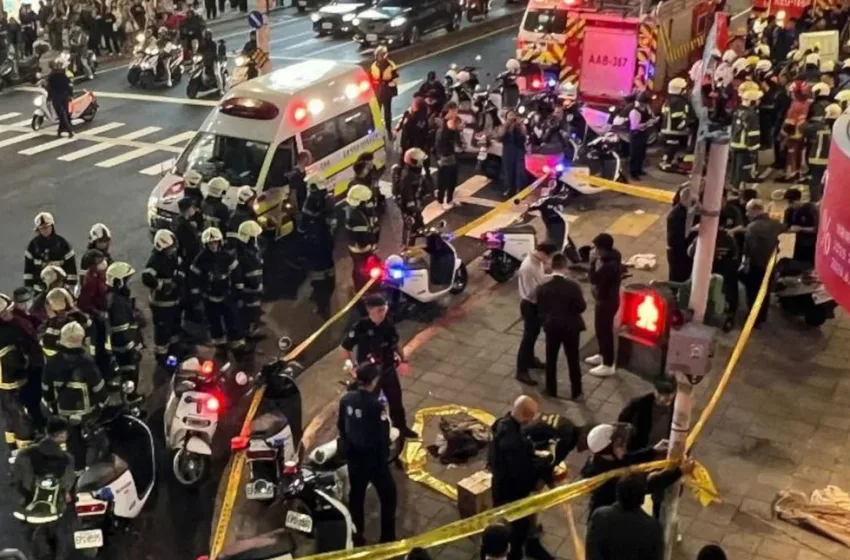  Ταϊβάν: Τέσσερις νεκροί από τυφλή επίθεση με μαχαίρι σε σταθμούς μετρό στην Ταϊπέι (vid)