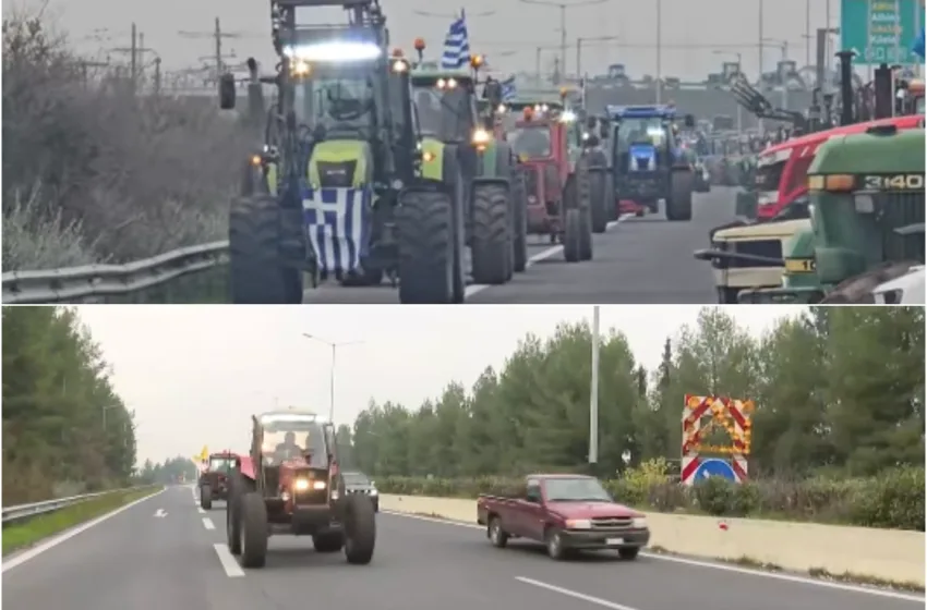  Αγρότες: Κλειστά τα Τέμπη τις 5-Αύριο ανοίγουν οι δρόμοι στα μπλόκα(δείτε LIVE)