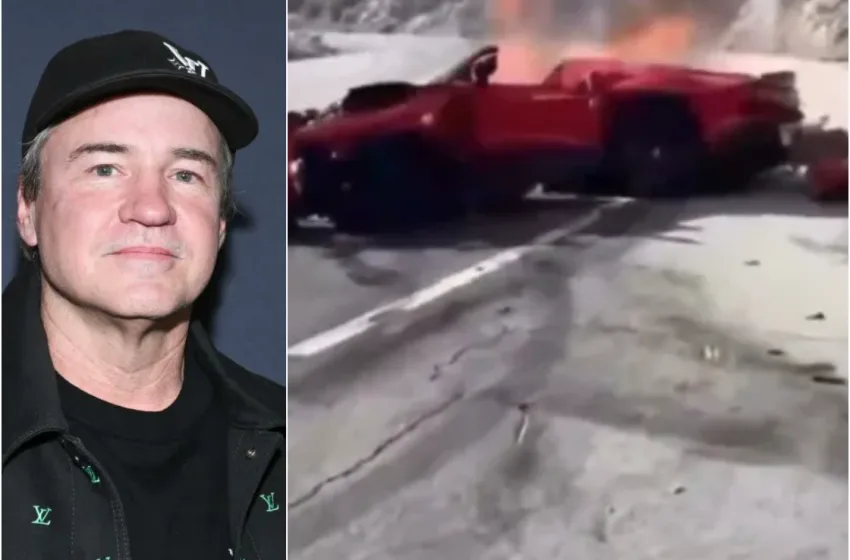  Εικόνες σοκ: Η στιγμή του θανατηφόρου τροχαίου με τη Ferrari του Βινς Ζαμπέλα