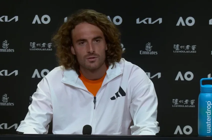  Τσιτσιπάς: Τραυματίστηκε παίζοντας ποδόσφαιρο- “Ό,τι πιο χαζό μου έχει συμβεί”