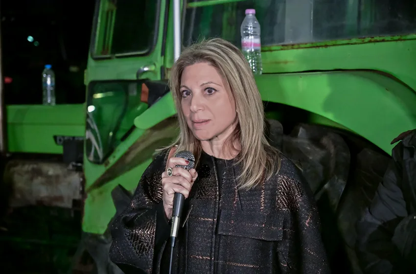  Στο μπλόκο της Νίκαιας η Καρυστιανού- Τι απάντησε για την δημιουργία κόμματος