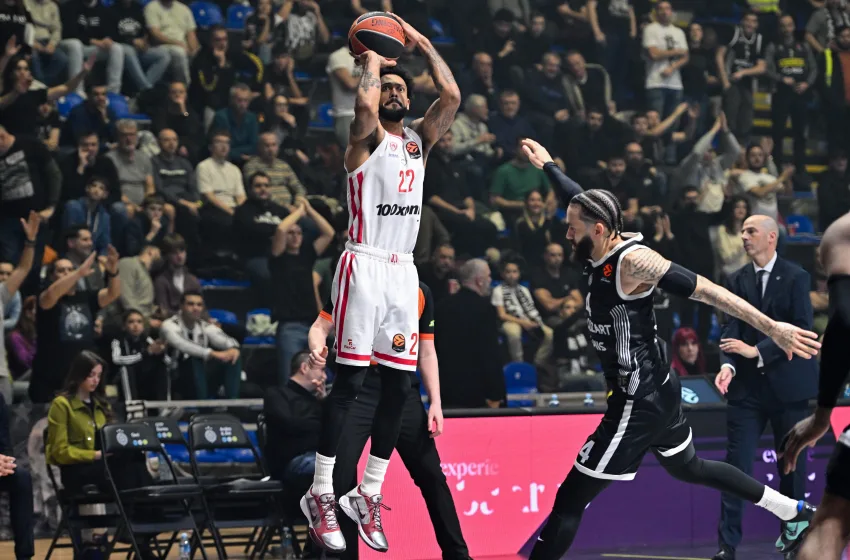  Euroleague: Σάρωσε το Βελιγράδι ο Ολυμπιακός – Νίκησε την Παρτιζάν με 66-104