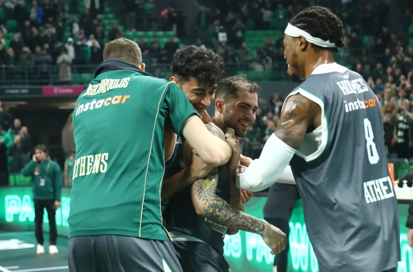  Παναθηναϊκός – Μπασκόνια 93-74: Επιστροφή στις νίκες με φοβερό Τολιόπουλο για τους πράσινους