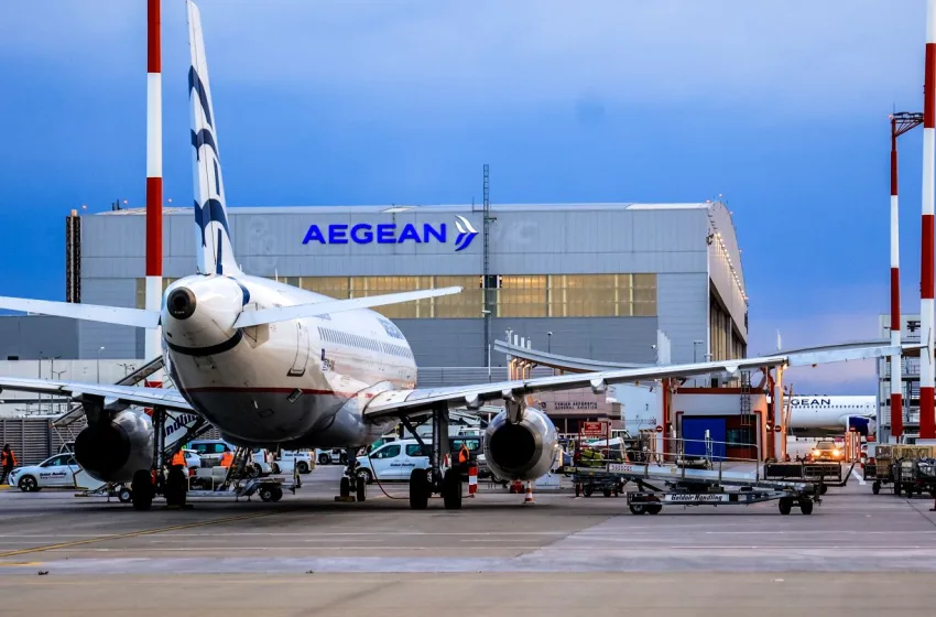  AEGEAN για black out στο FIR Αθηνών: Προωθήκαν 2.300 επιβάτες σε ξενοδοχεία