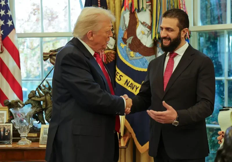  Τηλεφωνική επικοινωνία μεταξύ Ντόναλντ Τραμπ και Άχμεντ αλ-Σαράα