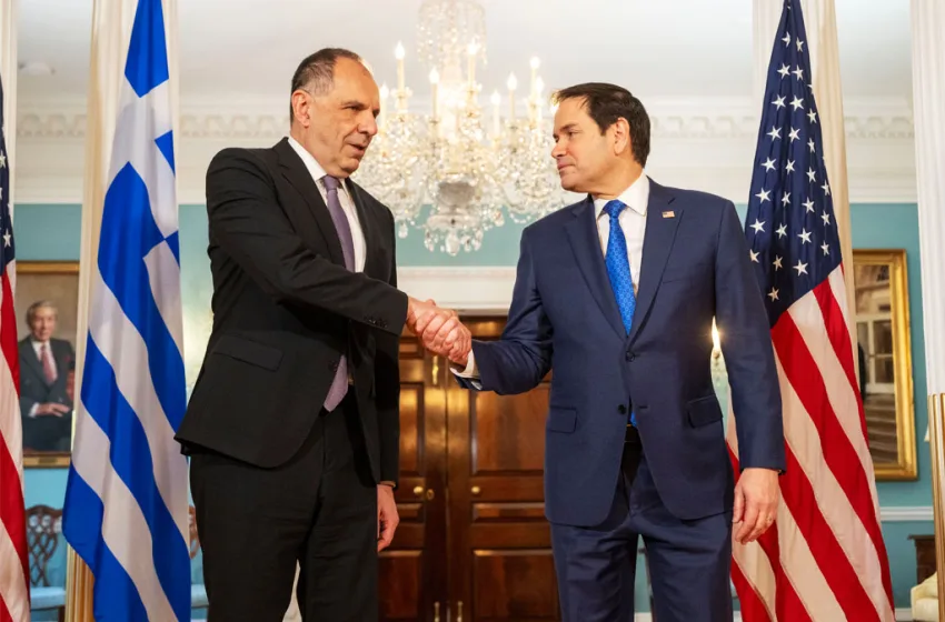 Τηλεφωνική επικοινωνία Γεραπετρίτη-Ρούμπιο- “Εξαιρετικό το επίπεδο σχέσων Ελλάδας-ΗΠΑ”