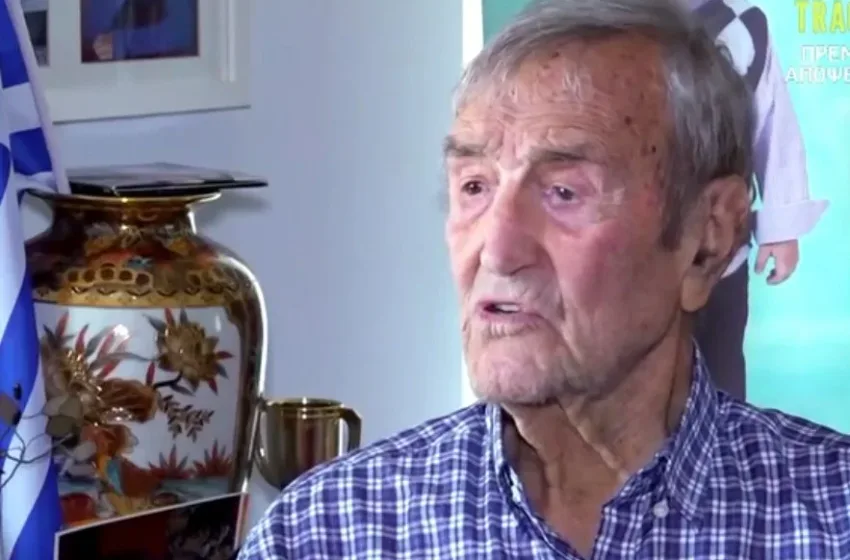  Βογιατζής: “Πλησιάζω τα 100. Δεν πίνω, δεν καπνίζω και δεν έχω ένοχη συνείδηση”