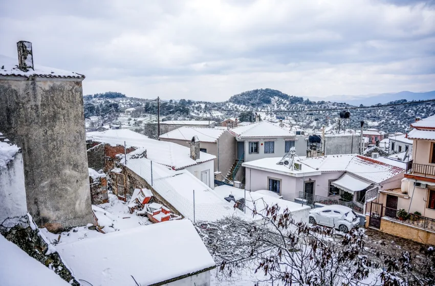  Πολική εισβολή με κατακόρυφη πτώση θερμοκρασίας και χιόνια-Σοβαρά προβλήματα από τους θυελλώδεις ανέμους