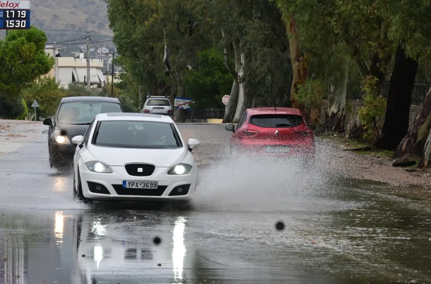  24ωρο με έντονα καιρικά φαινόμενα-Ποιες περιοχές παραμένουν με “κόκκινη προειδοποίηση”-Νέο έκτακτο από την ΕΜΥ