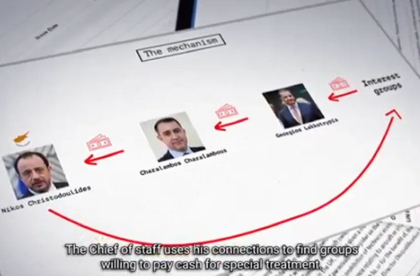  Κύπρος: Σφοδρές αντιδράσεις για το βίντεο με τις προεκλογικές μίζες- Κυβέρνηση: Προϊόν μοντάζ