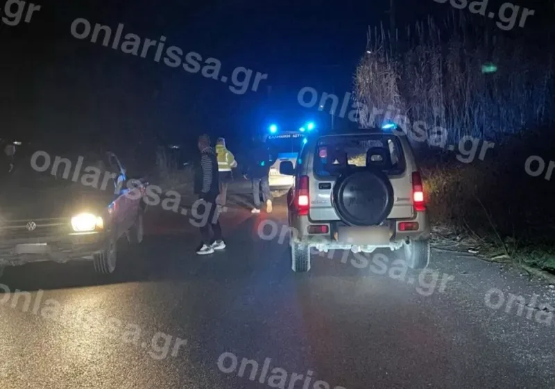  Νεκρή 45χρονη που παρασύρθηκε από αυτοκίνητο σε περιοχή της Λάρισας