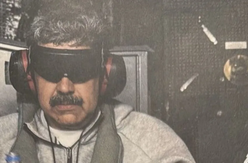  Μαδούρο: Φωτογραφίες από την μεταφορά του στο Γκουαντάναμο- Με καλυμμένα μάτια και χειροπέδες