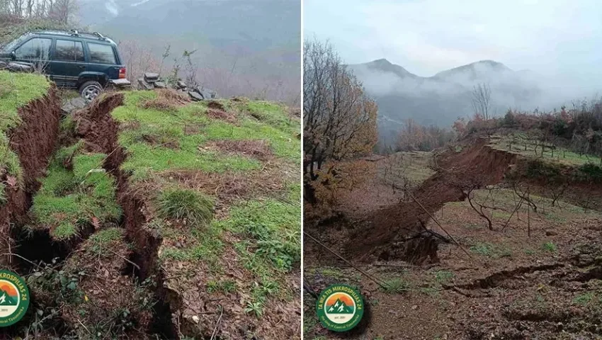  Τζουμέρκα:Κατολισθήσεις και καθιζήσεις από την κακοκαιρία