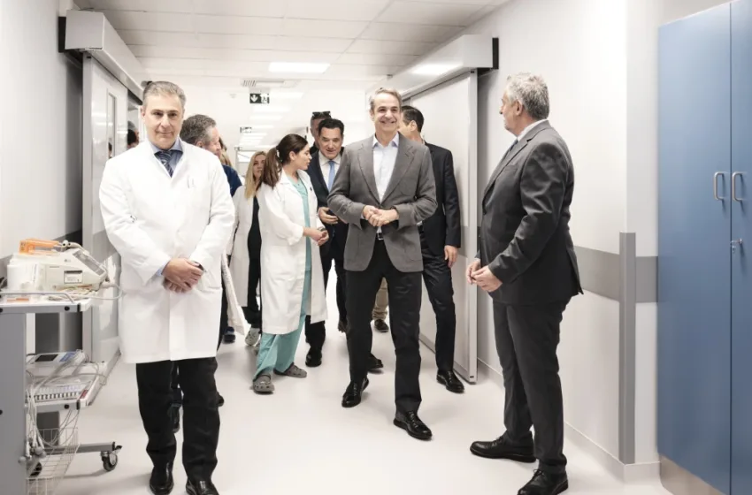  Μητσοτάκης από τον “Άγιο Σάββα”: “Τελειώνουν οι αναμονές για ογκολογικά χειρουργεία”