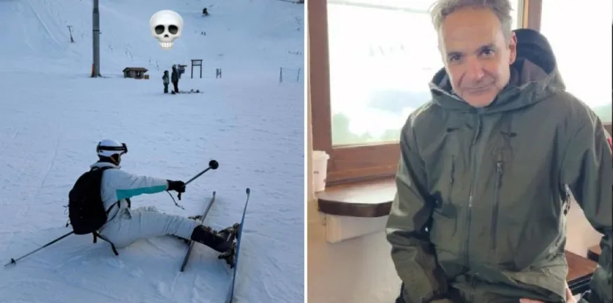 mitsotakis trolarisma skier kalavryta