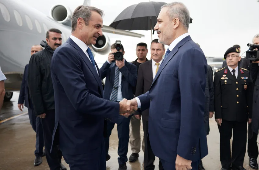  Συνάντηση Μητσοτάκη-Φιντάν στον δρόμο για το Ανώτατο Συμβούλιο Συνεργασίας