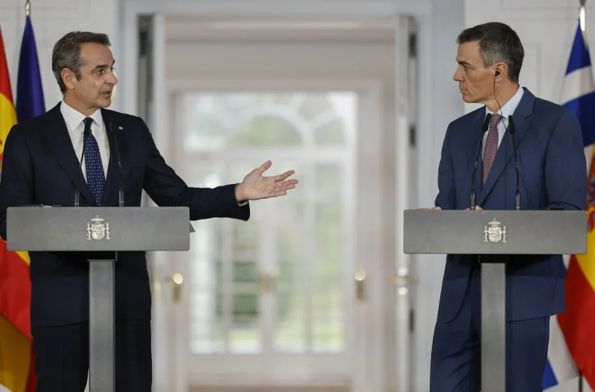  Σάντσεθ σε Μητσοτάκη: Η Ελλάδα πέρασε από την κρίση του Ευρώ στην προεδρία του Eurogroup