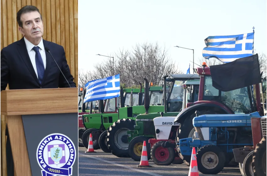  Κλήσεις με SMS τις επόμενες ώρες στους αγρότες; Ο γρίφος στην απάντηση Χρυσοχοΐδη